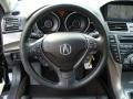 Ebony 2012 Acura TL 3.7 SH-AWD Technology Steering Wheel