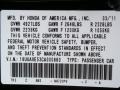 NH731PV: Crystal Black Pearl 2012 Acura TL 3.7 SH-AWD Technology Color Code