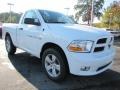 2012 Bright White Dodge Ram 1500 Express Regular Cab  photo #4