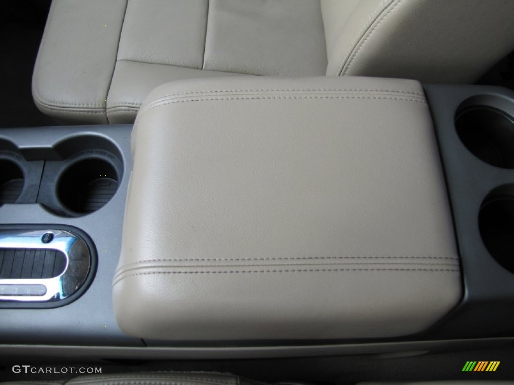 2006 F150 Lariat SuperCab 4x4 - Smokestone Metallic / Tan photo #20