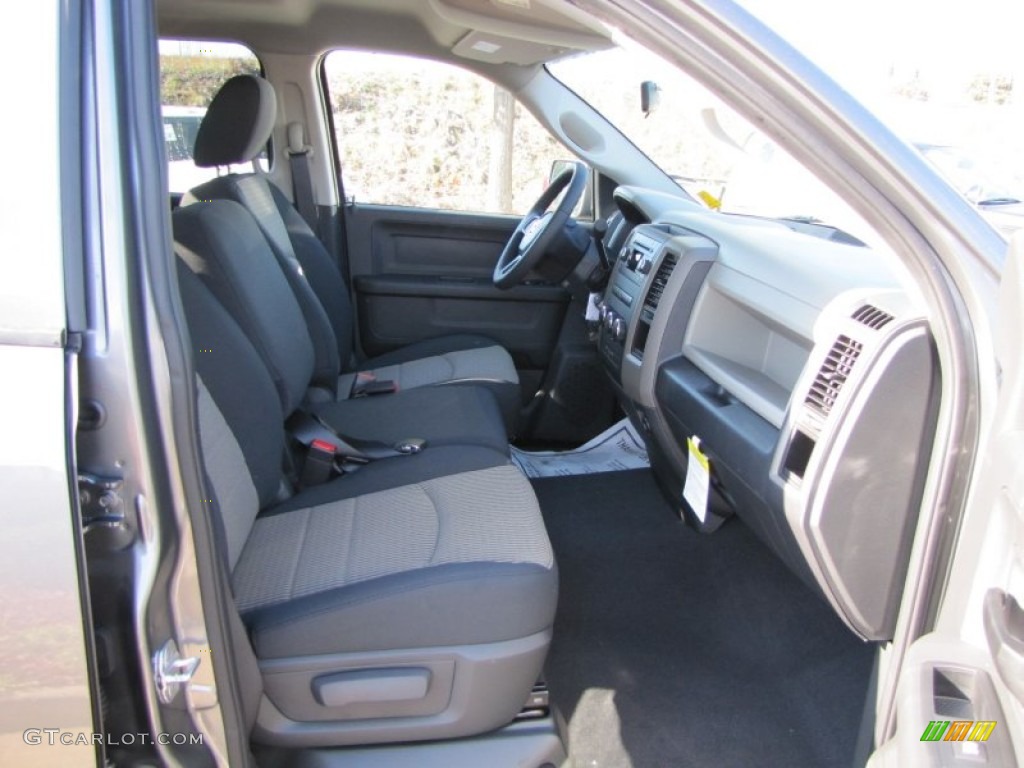 2012 Ram 1500 ST Quad Cab - Mineral Gray Metallic / Dark Slate Gray/Medium Graystone photo #8