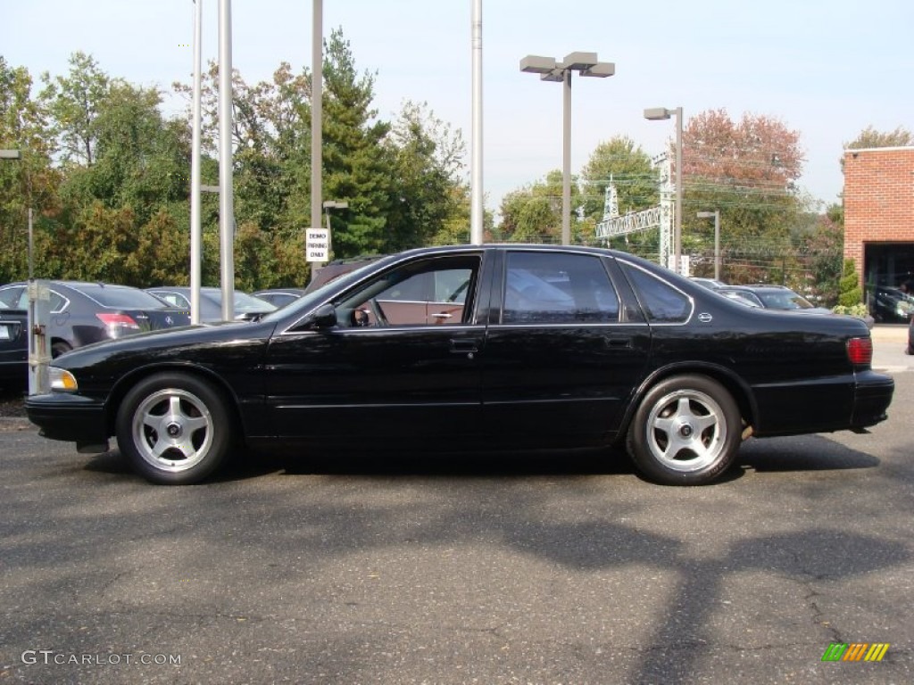 Black 1995 Chevrolet Impala SS Exterior Photo #55627361