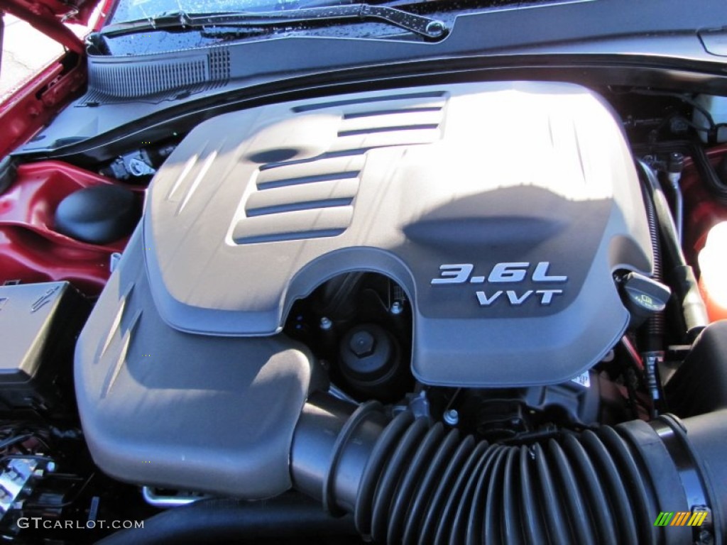 2012 Dodge Charger SXT 3.6 Liter DOHC 24-Valve Pentastar V6 Engine Photo #55627418