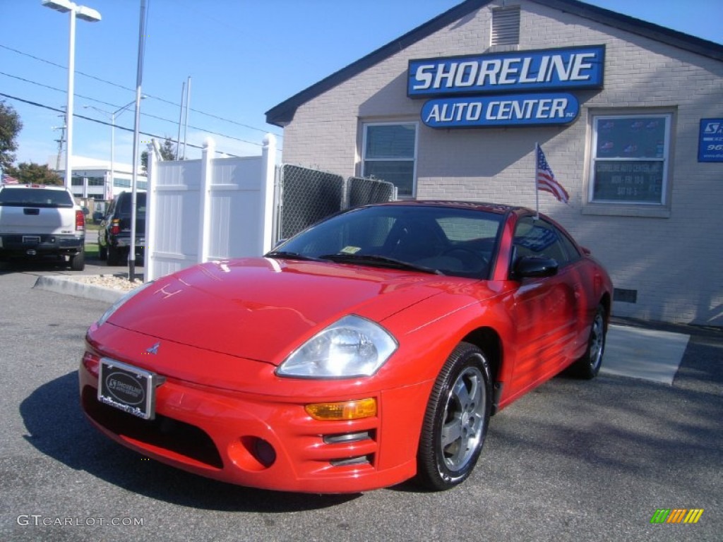 2003 Eclipse GS Coupe - Saronno Red / Midnight photo #1
