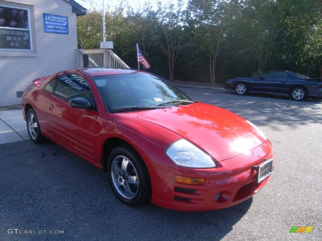 2003 Eclipse GS Coupe - Saronno Red / Midnight photo #3