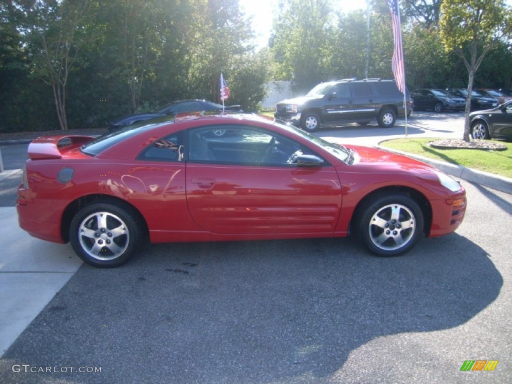 2003 Eclipse GS Coupe - Saronno Red / Midnight photo #4