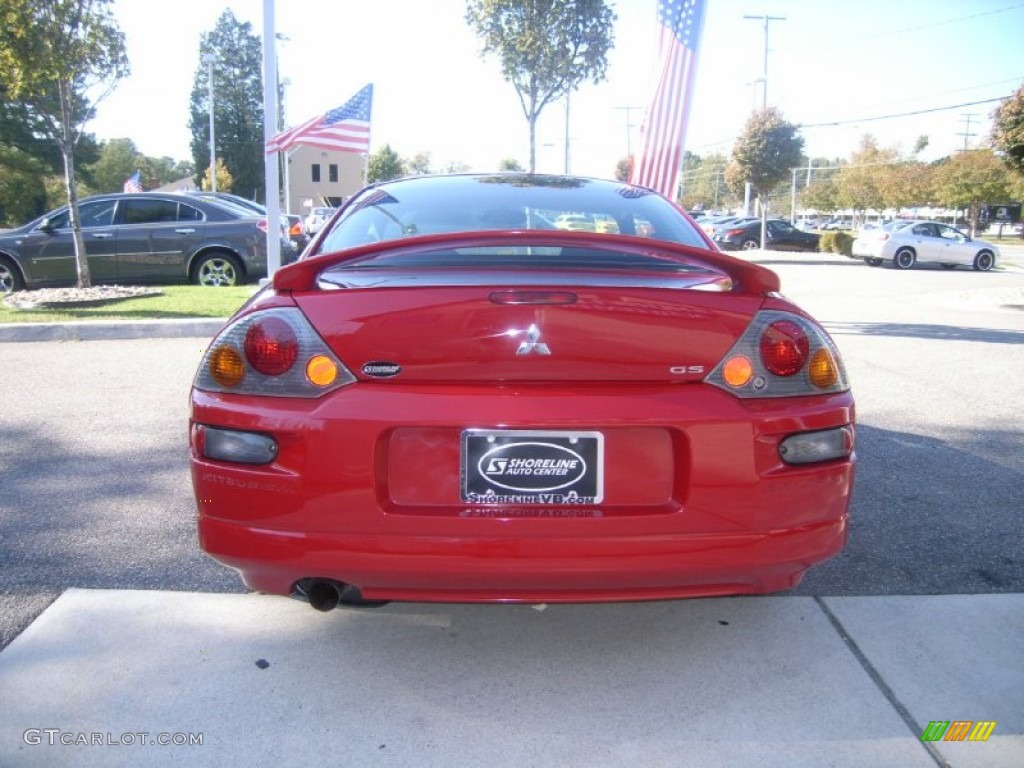 2003 Eclipse GS Coupe - Saronno Red / Midnight photo #6