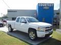2011 Summit White Chevrolet Silverado 1500 LT Extended Cab  photo #1