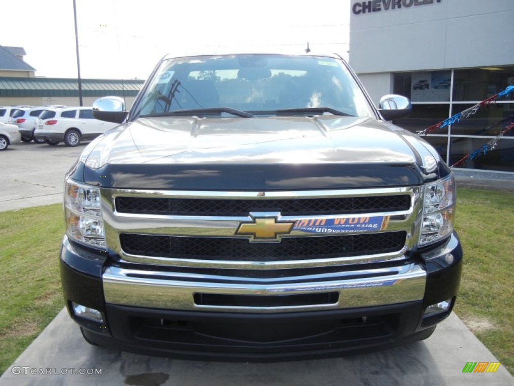 2011 Silverado 1500 LT Extended Cab - Black / Ebony photo #2