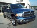 2005 Atlantic Blue Pearl Dodge Ram 2500 SLT Quad Cab 4x4  photo #7