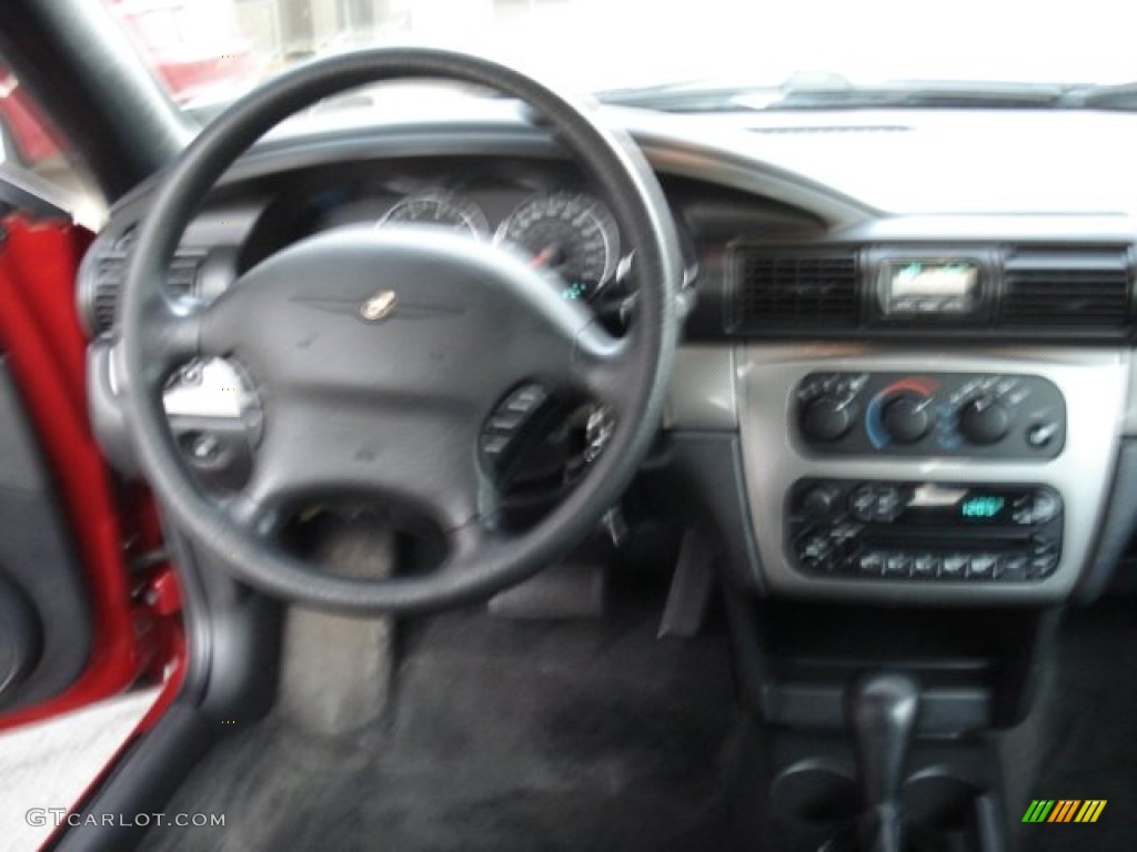 2004 Sebring Touring Convertible - Deep Red Pearl / Dark Slate Gray photo #13