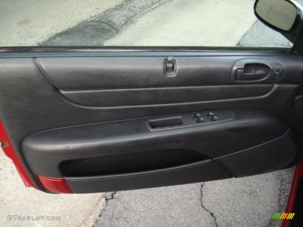 2004 Sebring Touring Convertible - Deep Red Pearl / Dark Slate Gray photo #15