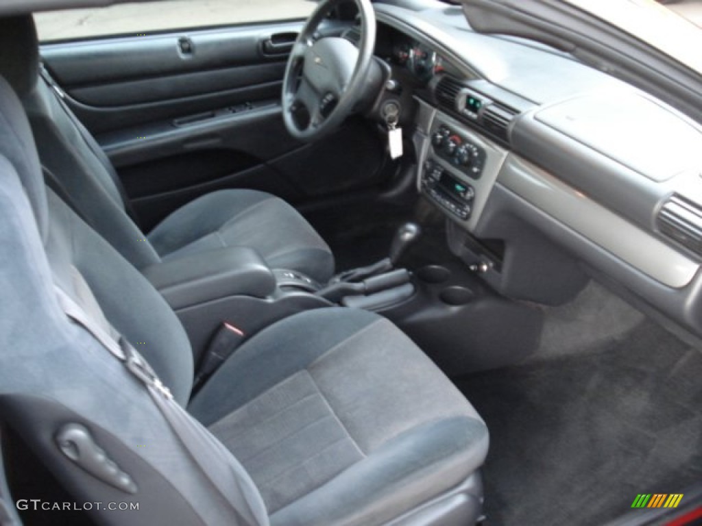 2004 Sebring Touring Convertible - Deep Red Pearl / Dark Slate Gray photo #18