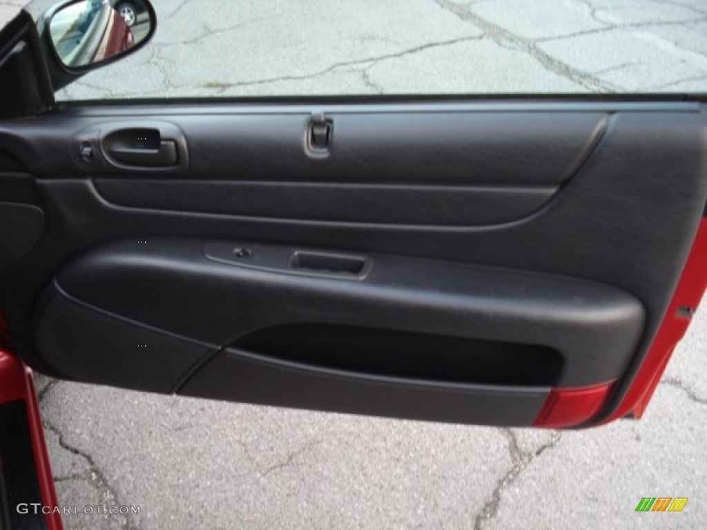 2004 Sebring Touring Convertible - Deep Red Pearl / Dark Slate Gray photo #19