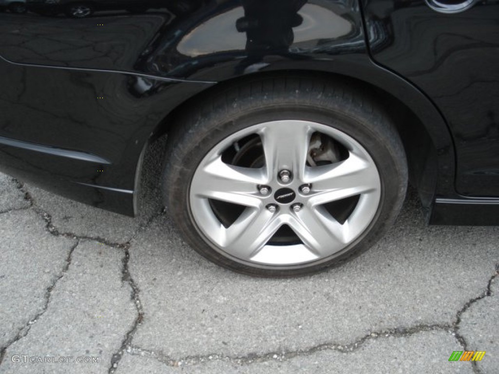 2010 Fusion Sport - Tuxedo Black Metallic / Charcoal Black/Sport Black photo #9