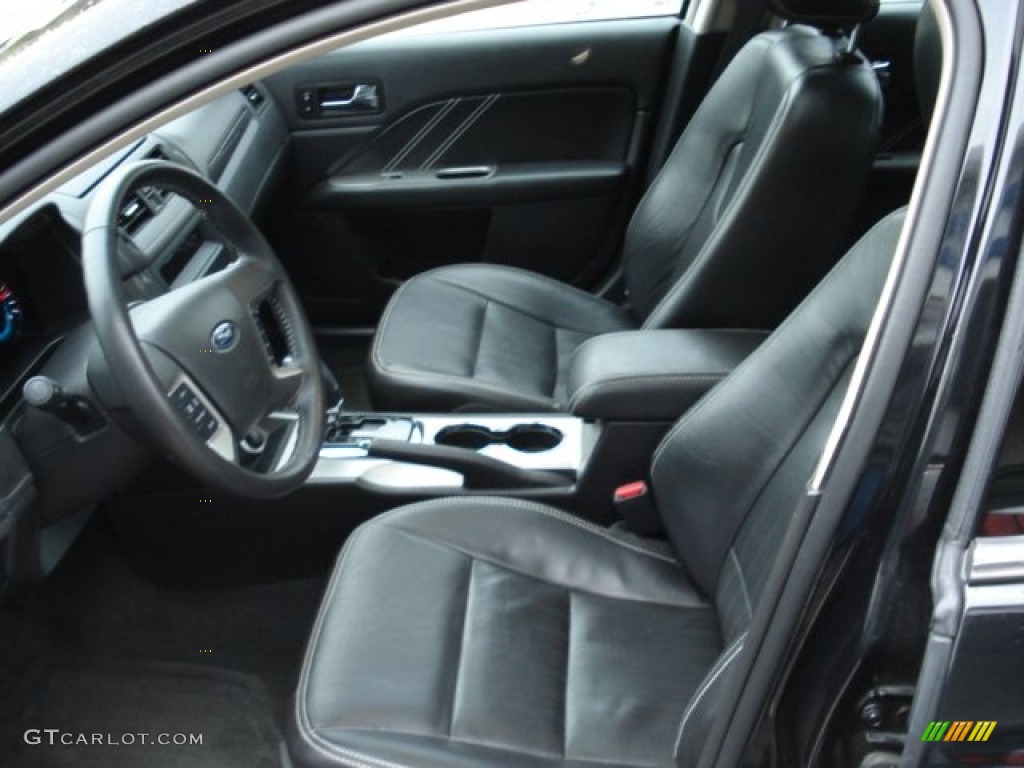 2010 Fusion Sport - Tuxedo Black Metallic / Charcoal Black/Sport Black photo #14