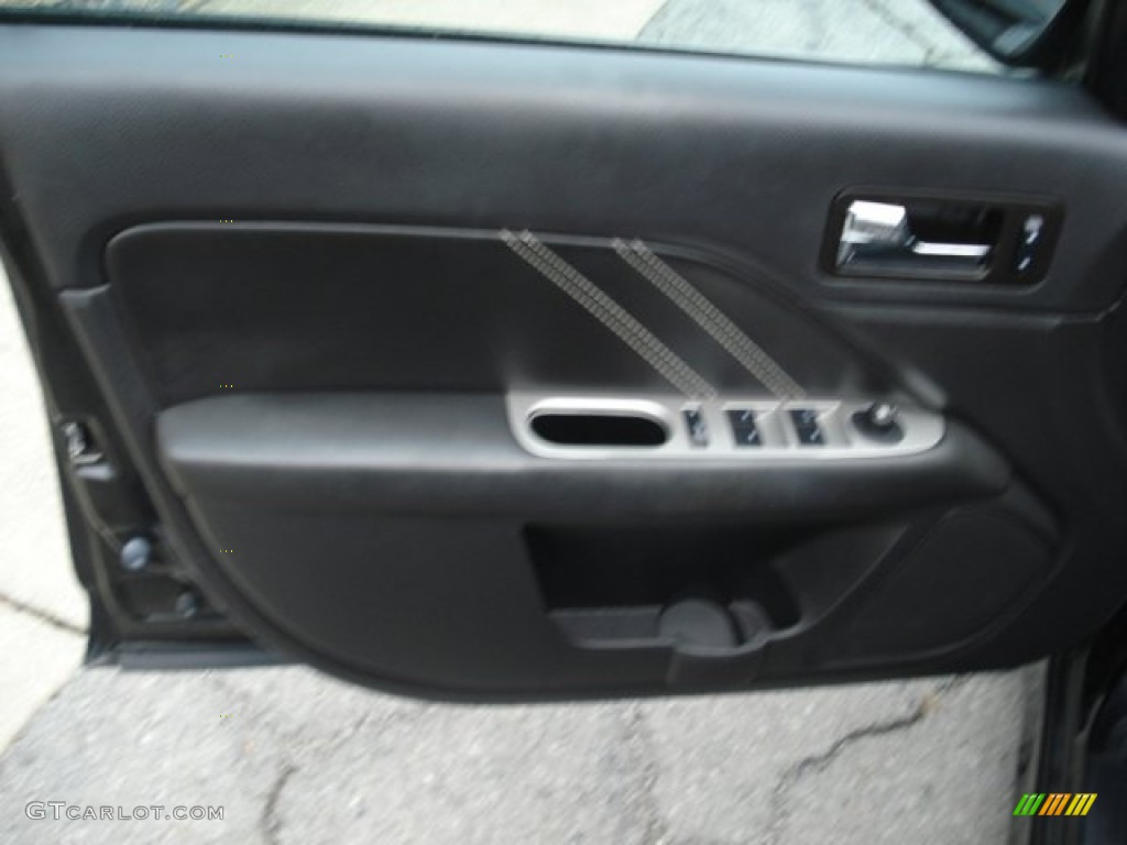 2010 Fusion Sport - Tuxedo Black Metallic / Charcoal Black/Sport Black photo #15