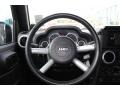 Dark Slate Gray/Medium Slate Gray Steering Wheel Photo for 2009 Jeep Wrangler Unlimited #55630952