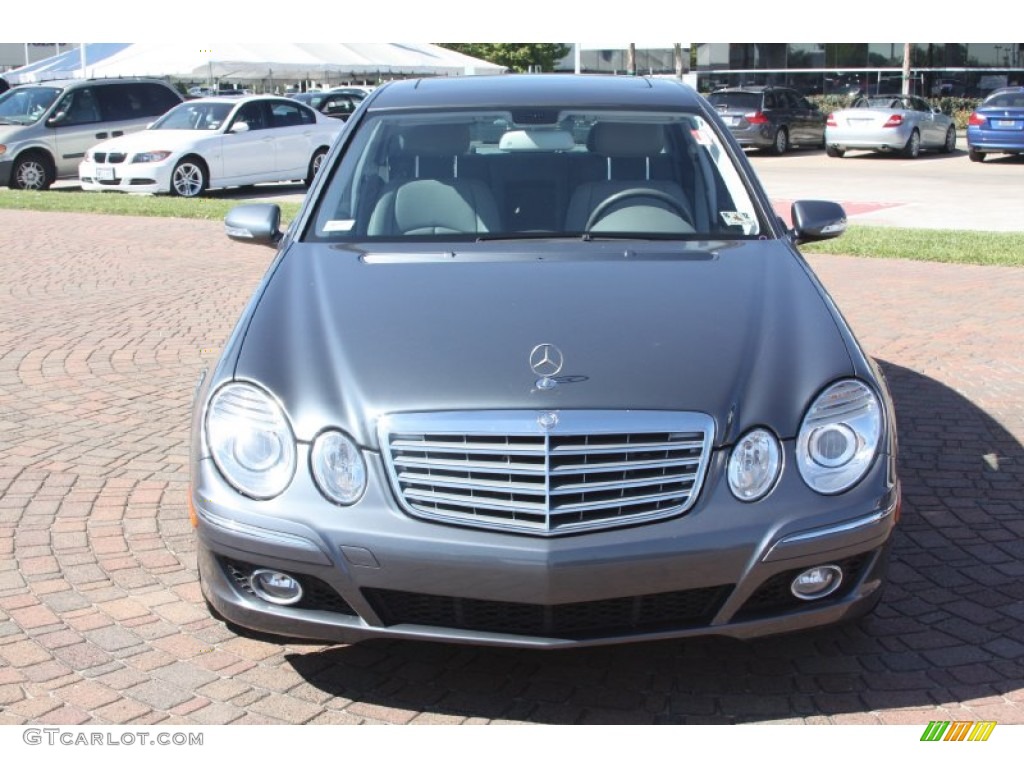 2008 E 320 BlueTEC Sedan - Flint Grey Metallic / Ash photo #2