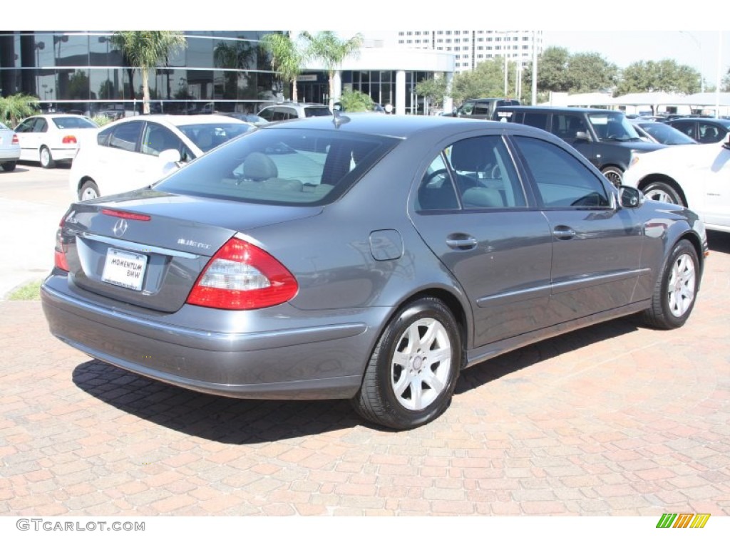 2008 E 320 BlueTEC Sedan - Flint Grey Metallic / Ash photo #10