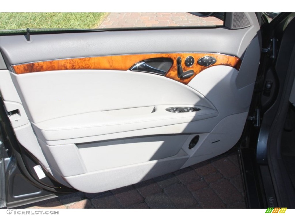 2008 E 320 BlueTEC Sedan - Flint Grey Metallic / Ash photo #18