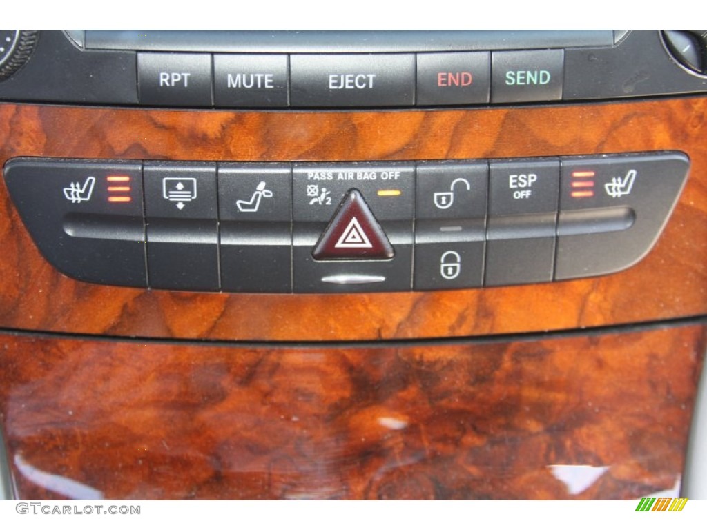 2008 E 320 BlueTEC Sedan - Flint Grey Metallic / Ash photo #29