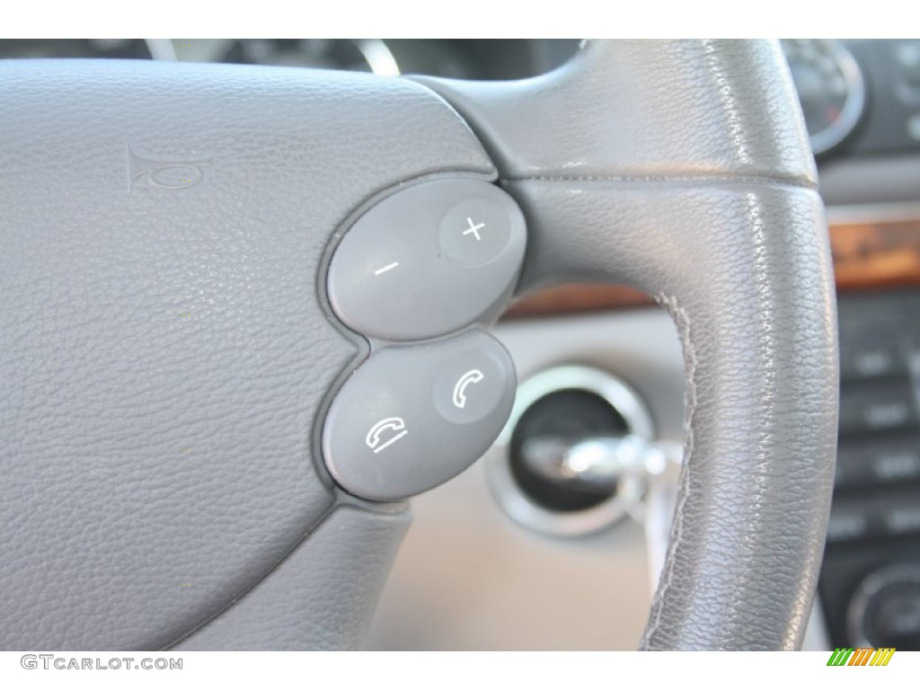 2008 E 320 BlueTEC Sedan - Flint Grey Metallic / Ash photo #32