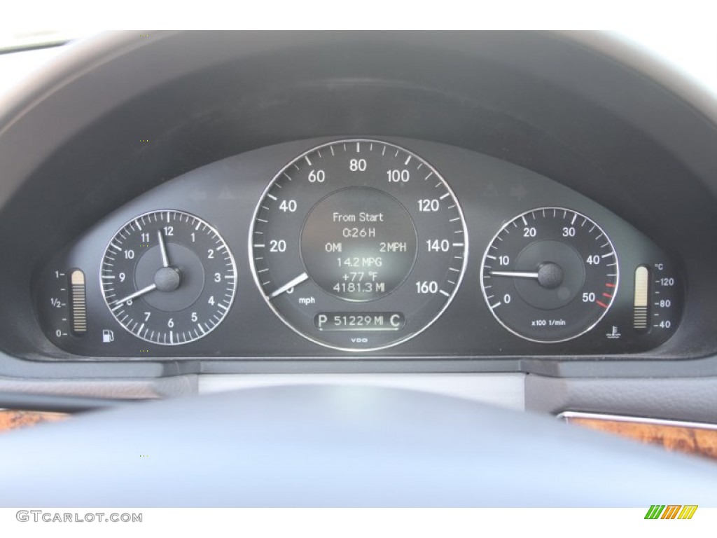 2008 E 320 BlueTEC Sedan - Flint Grey Metallic / Ash photo #34