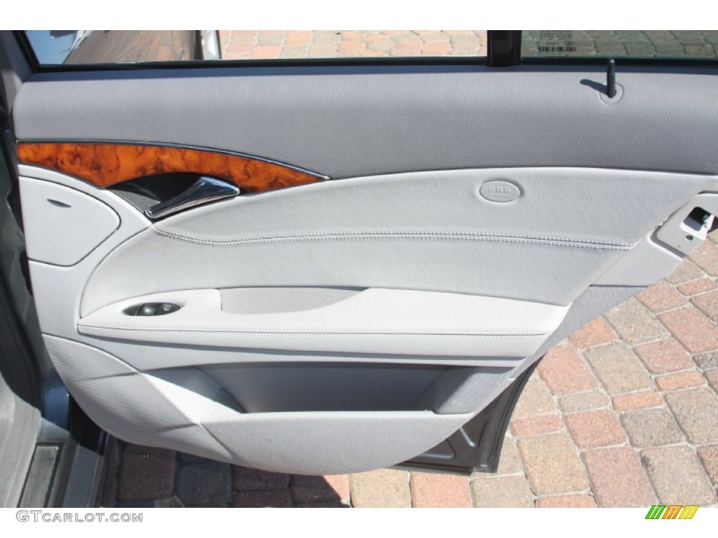 2008 E 320 BlueTEC Sedan - Flint Grey Metallic / Ash photo #44