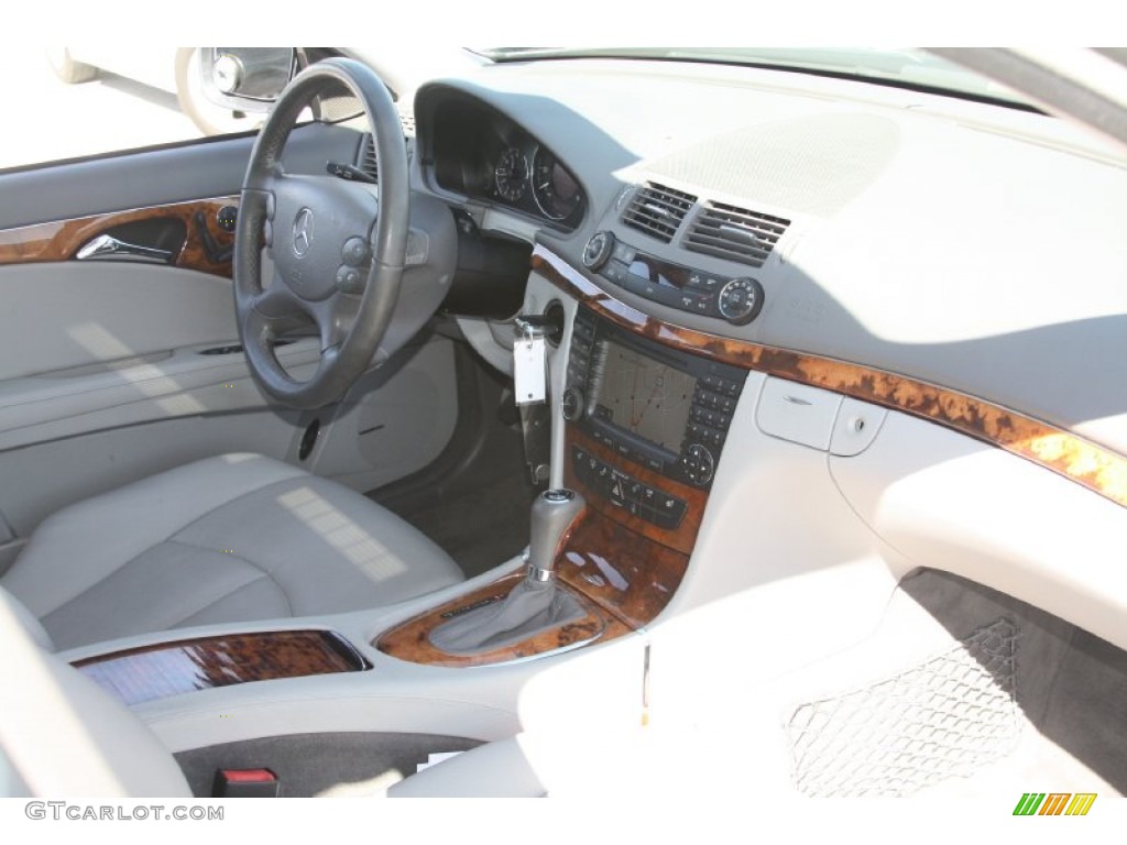 2008 E 320 BlueTEC Sedan - Flint Grey Metallic / Ash photo #46
