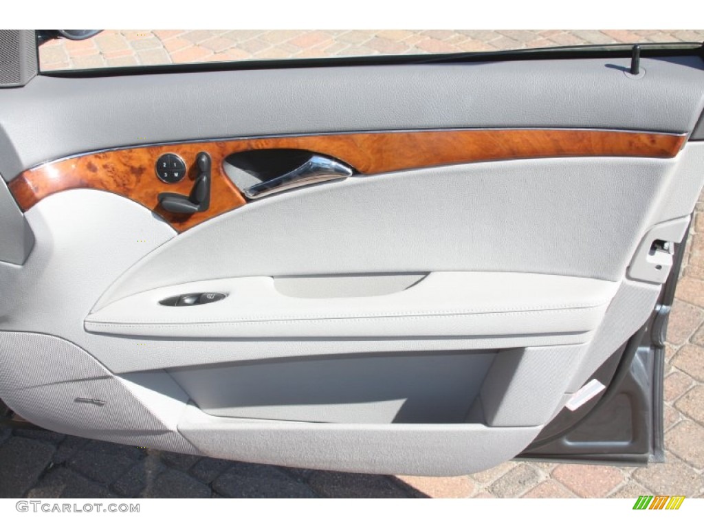 2008 E 320 BlueTEC Sedan - Flint Grey Metallic / Ash photo #47