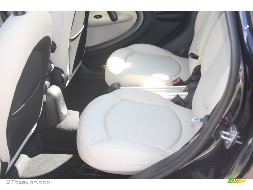 Gravity Polar Beige Leather Interior 2012 Mini Cooper S Countryman Photo #55632449