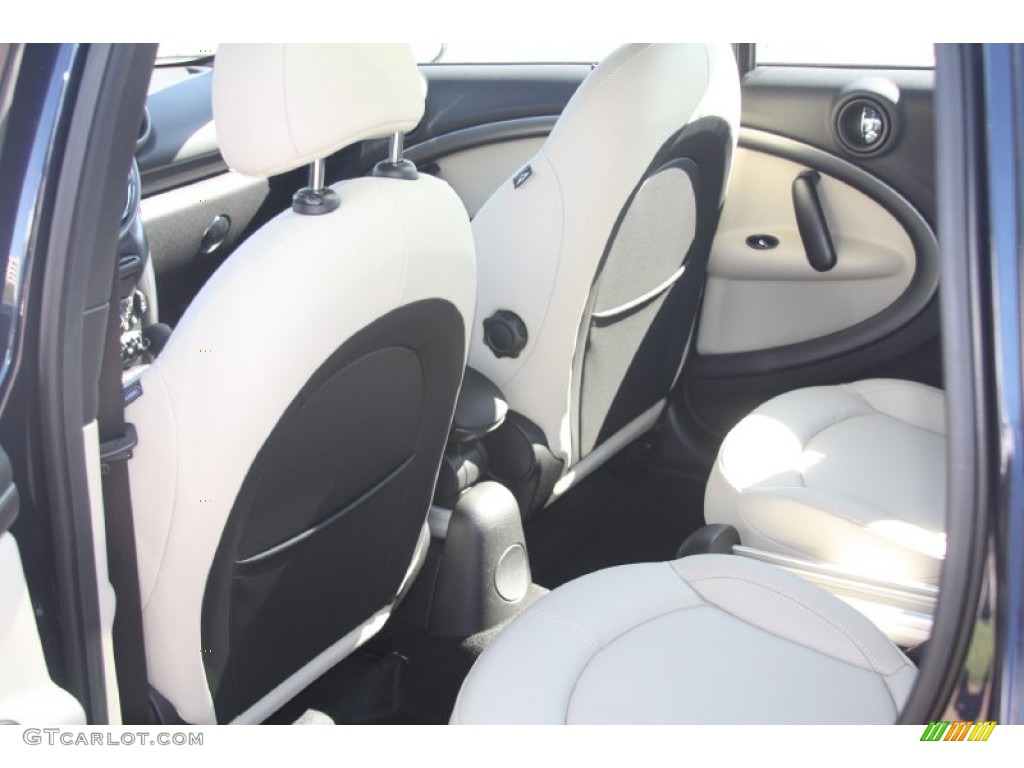Gravity Polar Beige Leather Interior 2012 Mini Cooper S Countryman Photo #55632569