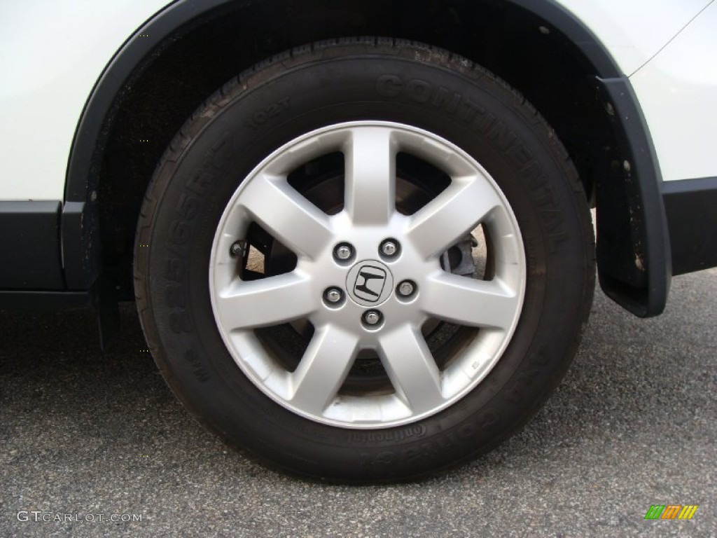 2009 CR-V EX-L 4WD - Taffeta White / Gray photo #2