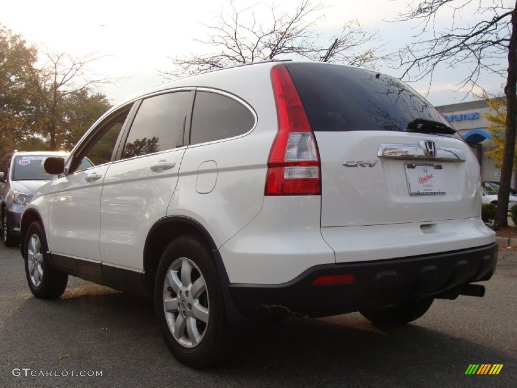 2009 CR-V EX-L 4WD - Taffeta White / Gray photo #11