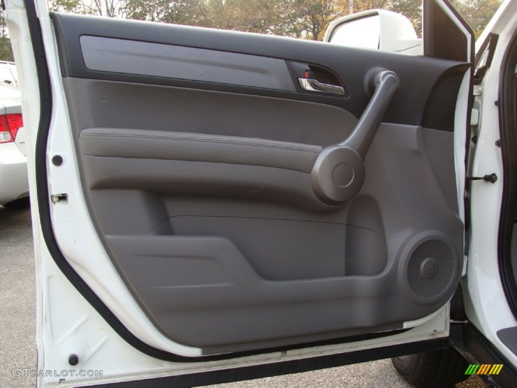 2009 CR-V EX-L 4WD - Taffeta White / Gray photo #19