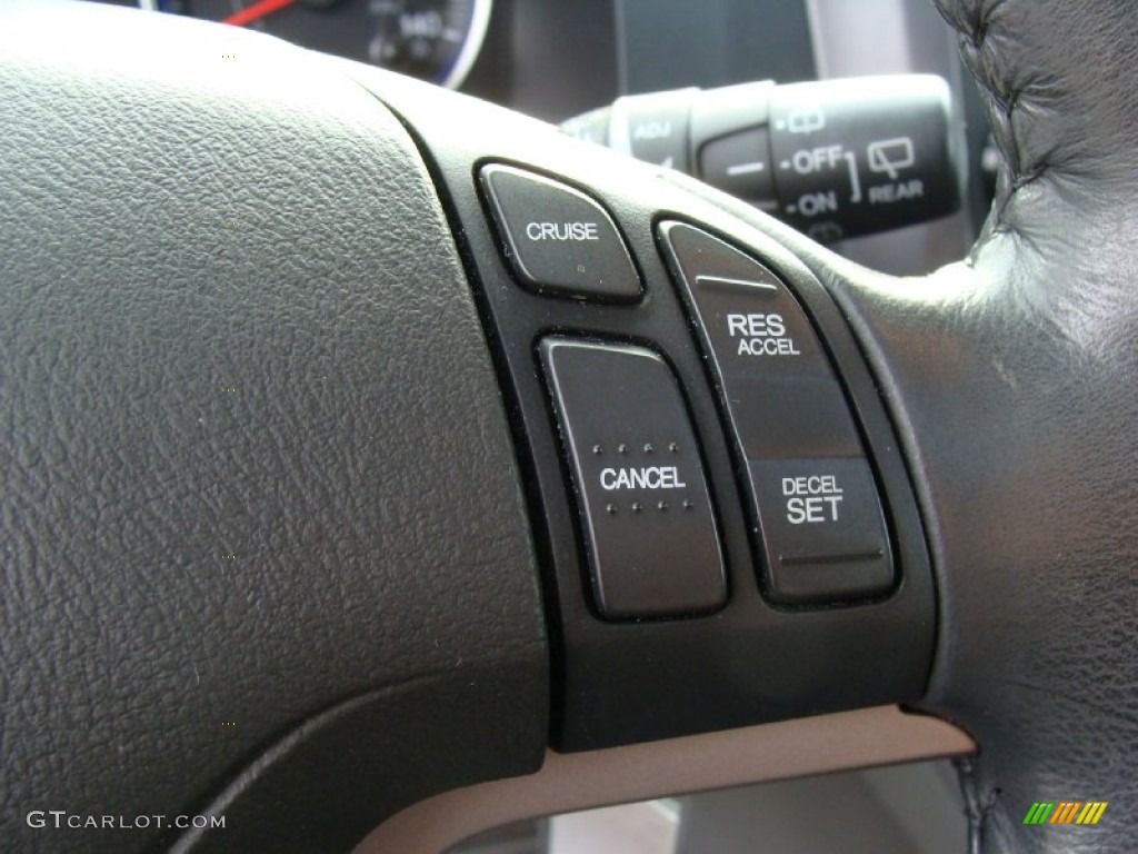 2009 CR-V EX-L 4WD - Taffeta White / Gray photo #28