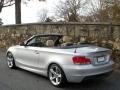 2008 Titanium Silver Metallic BMW 1 Series 135i Convertible  photo #4