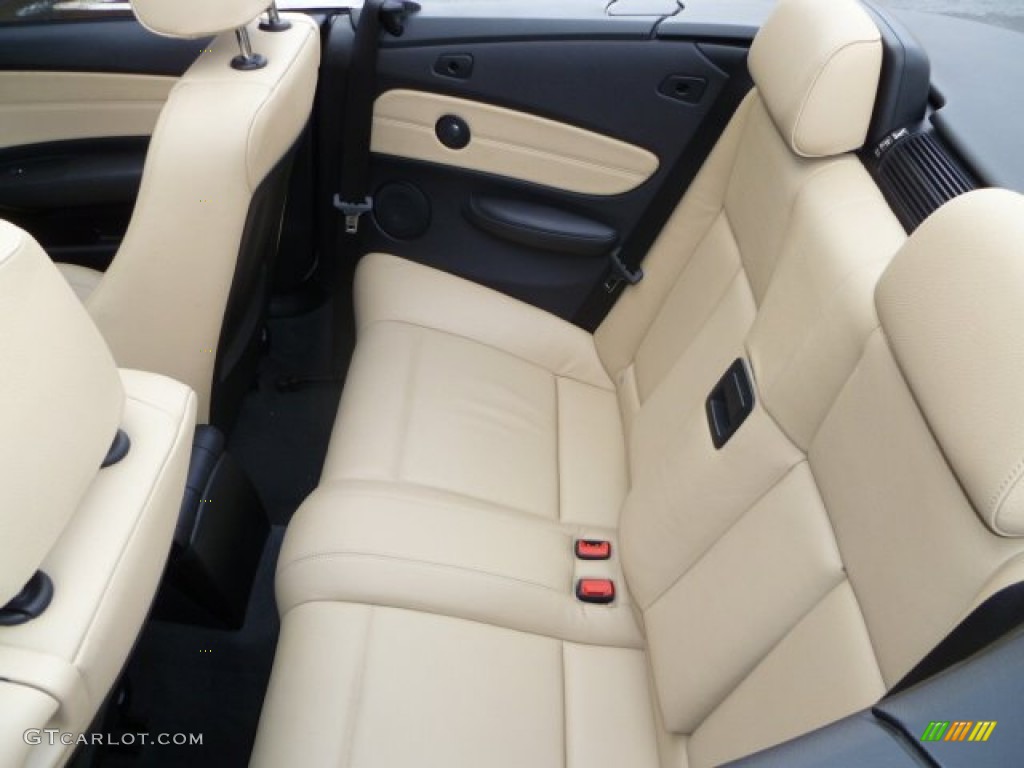 Savanna Beige Interior 2008 BMW 1 Series 135i Convertible Photo #55633754