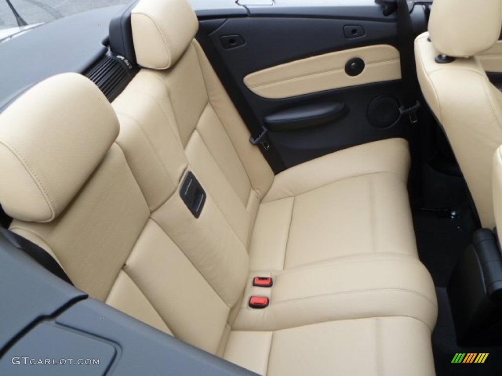 Savanna Beige Interior 2008 BMW 1 Series 135i Convertible Photo #55633778