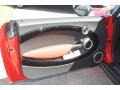 Rooster Red/Carbon Black Door Panel Photo for 2012 Mini Cooper #55634396
