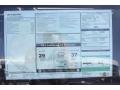 2012 Mini Cooper Hardtop Window Sticker