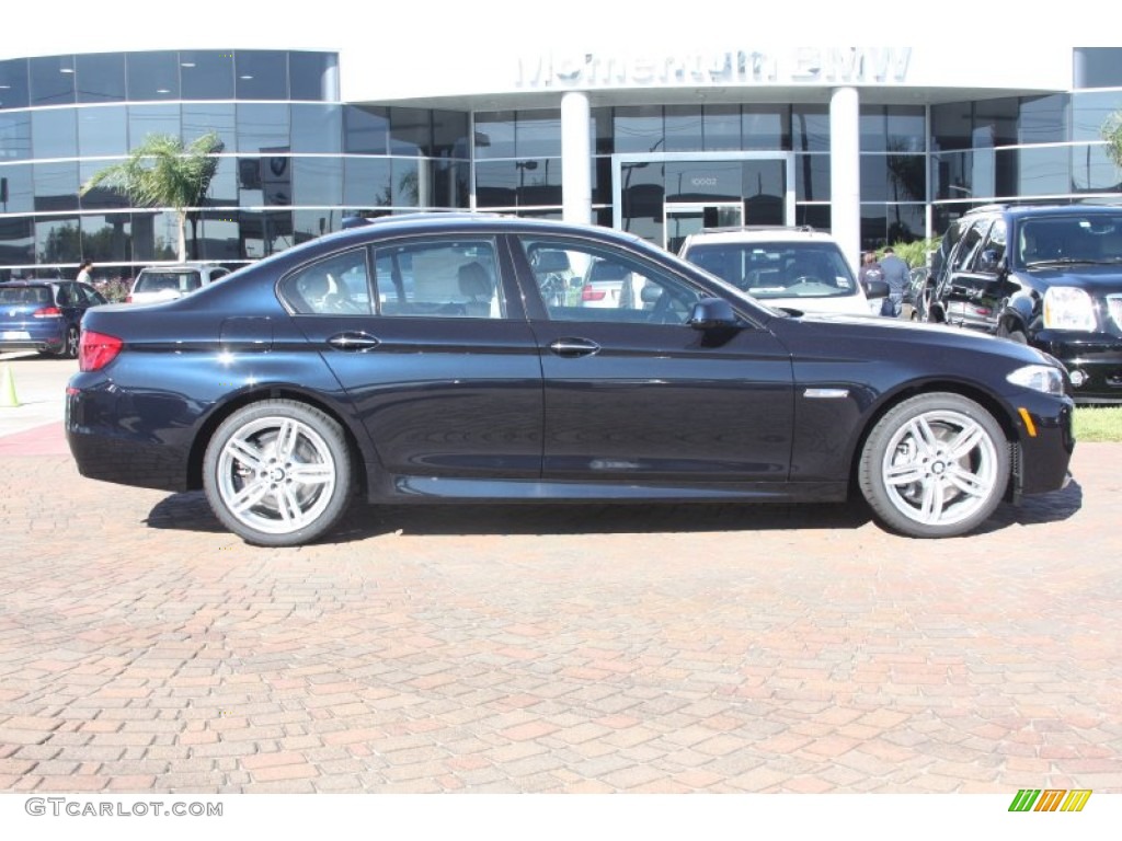 Carbon Black Metallic 2012 BMW 5 Series 535i Sedan Exterior Photo #55634525