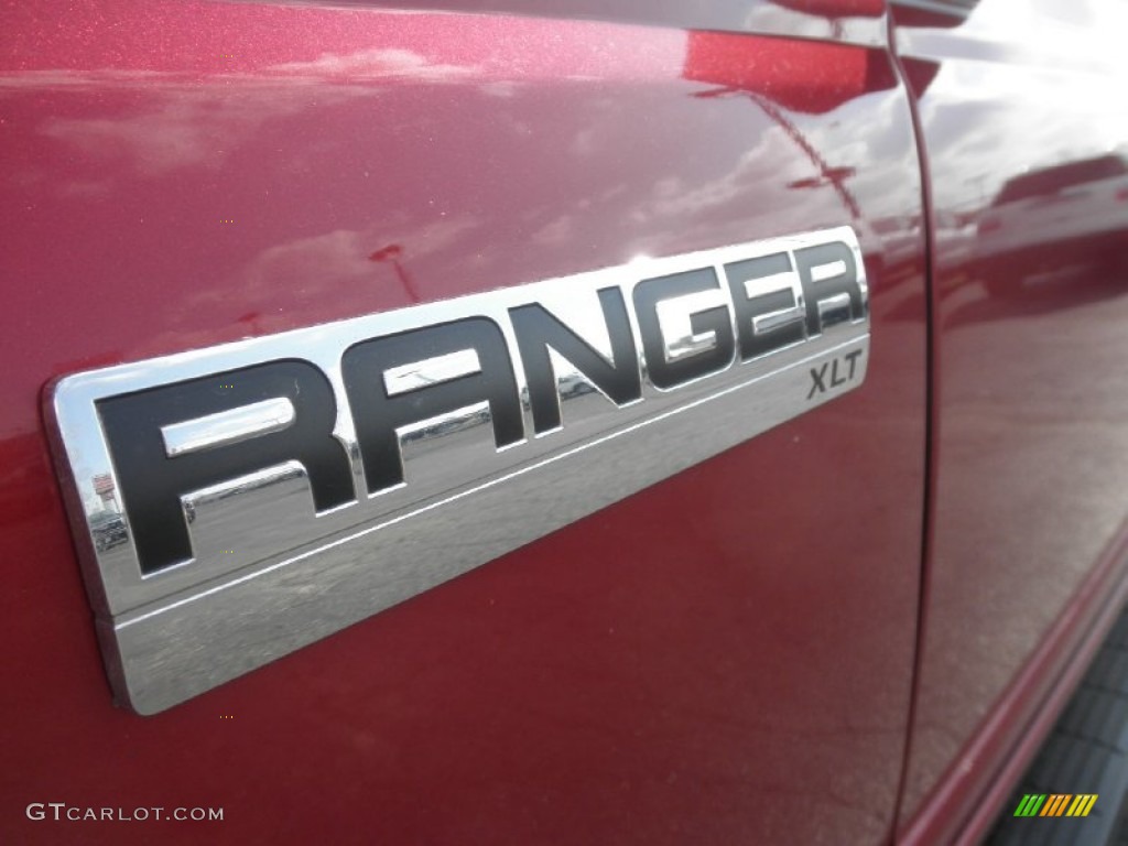 2006 Ranger XLT Regular Cab 4x4 - Redfire Metallic / Medium Dark Flint photo #5