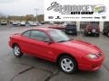 Bright Red 2003 Ford Escort ZX2 Coupe