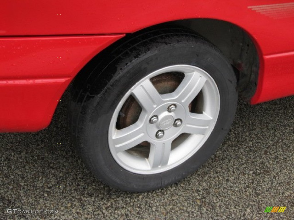 2003 Escort ZX2 Coupe - Bright Red / Dark Charcoal photo #3