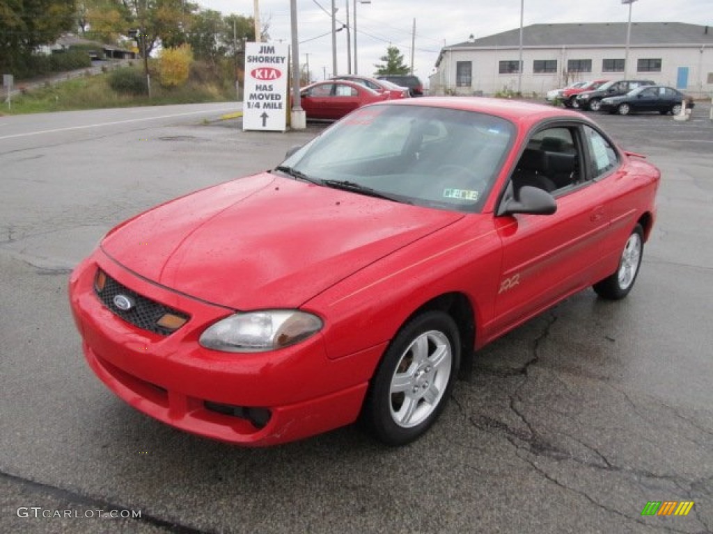 2003 Escort ZX2 Coupe - Bright Red / Dark Charcoal photo #6