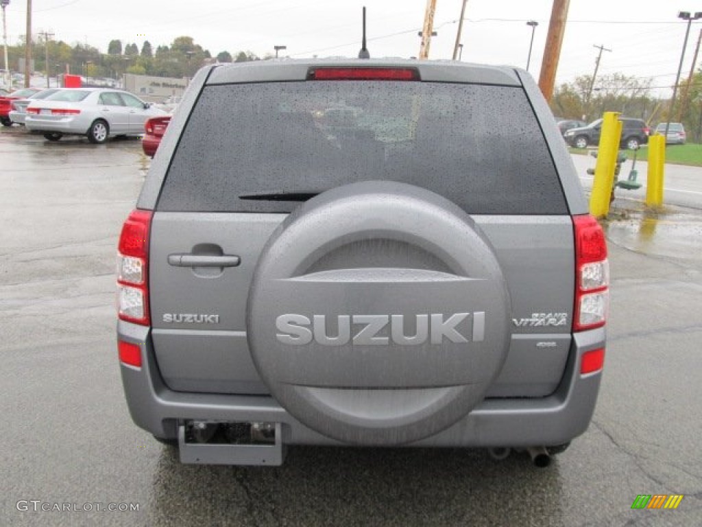 2010 Grand Vitara Premium 4x4 - Slate Grey Metallic / Black photo #3