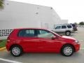 Tornado Red 2012 Volkswagen Golf 4 Door Exterior