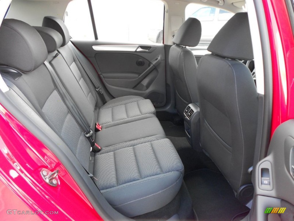 Titan Black Interior 2012 Volkswagen Golf 4 Door Photo #55637492